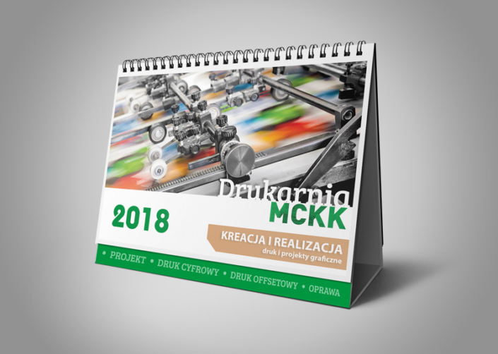 DRUKARNIA MCKK – kalendarz piramidka