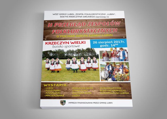 GMINA LUBIN – plakat A2
