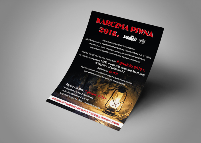NSZZ SOLIDARNOŚĆ – plakat A3