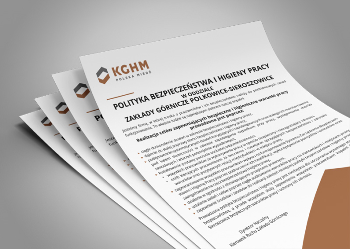 KGHM – plakat A1