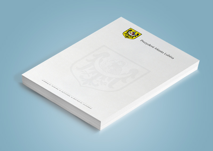 UM LUBIN – papier firmowy